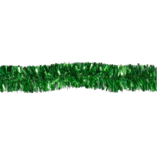 Green Mixed Strand Christmas Tinsel 2.0m