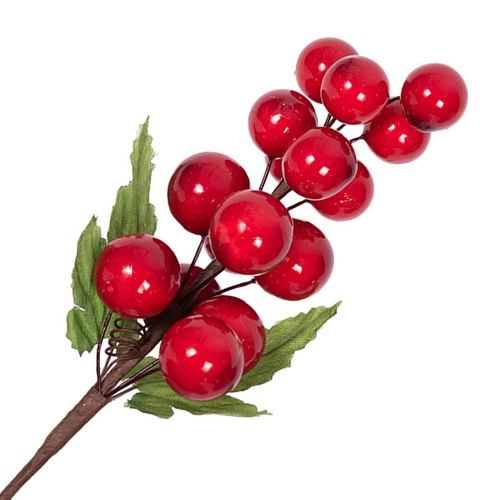 Red Berry Spray 19cm