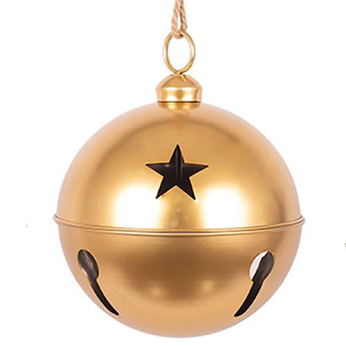 Gold  Metal Christmas Bell 50cm