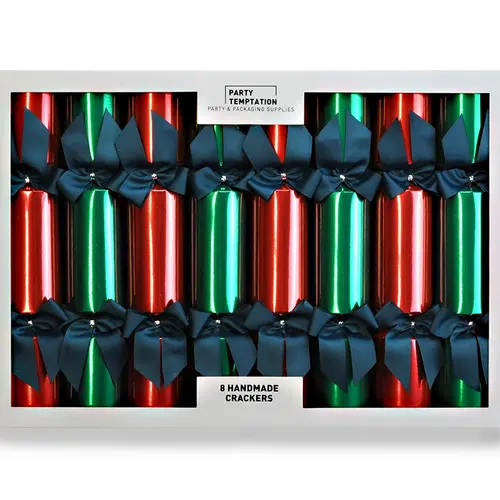 Deluxe Festive Romance Crackers 8pk