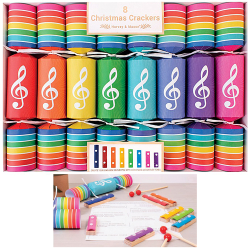 Musical Note Xylophone Christmas Crackers