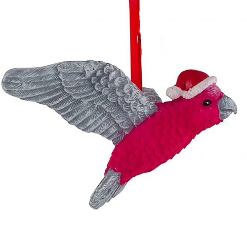 Christmas Galah Hanging Decoration 7.5cm