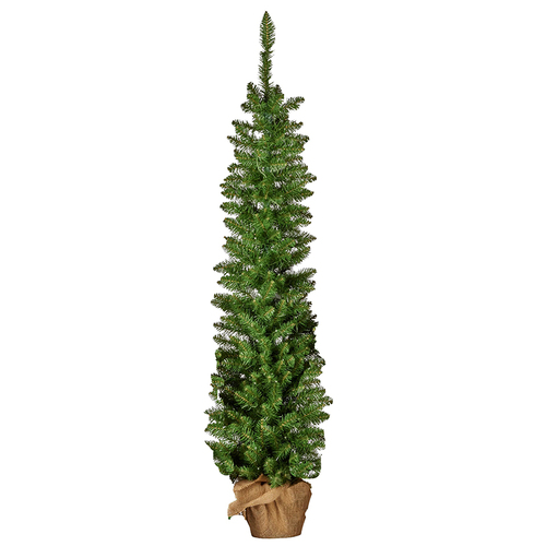 LED Christmas Tree with Hessian Base  150cm