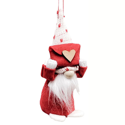 Special Delivery Tomte Santa Red