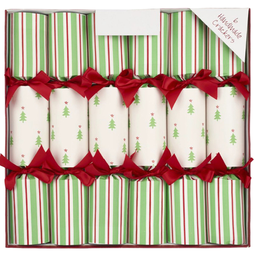 Pepermint Tree Christmas Crackers 6pk