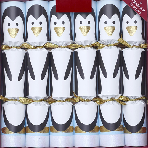 Racing Penguin Crackers 6pk