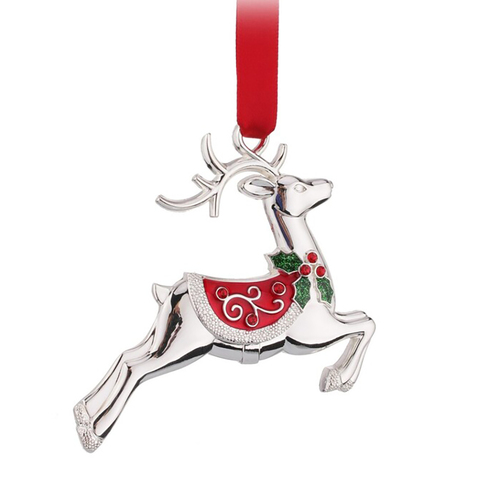 Classic Reindeer Hanging Christmas Ornament