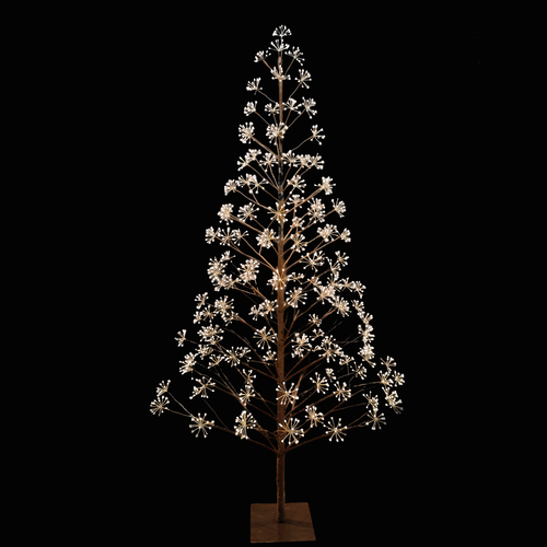 Twinkle Starburst Tree with Warm White LED 270cm