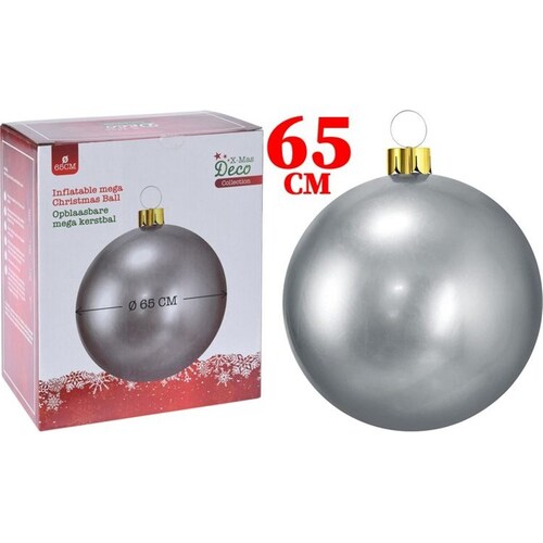 Inflatable Mega Ball Silver